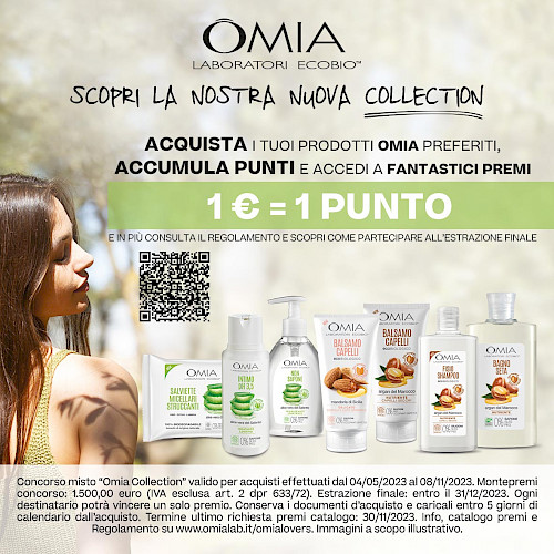 Fantastici premi ti aspettano con Omia!