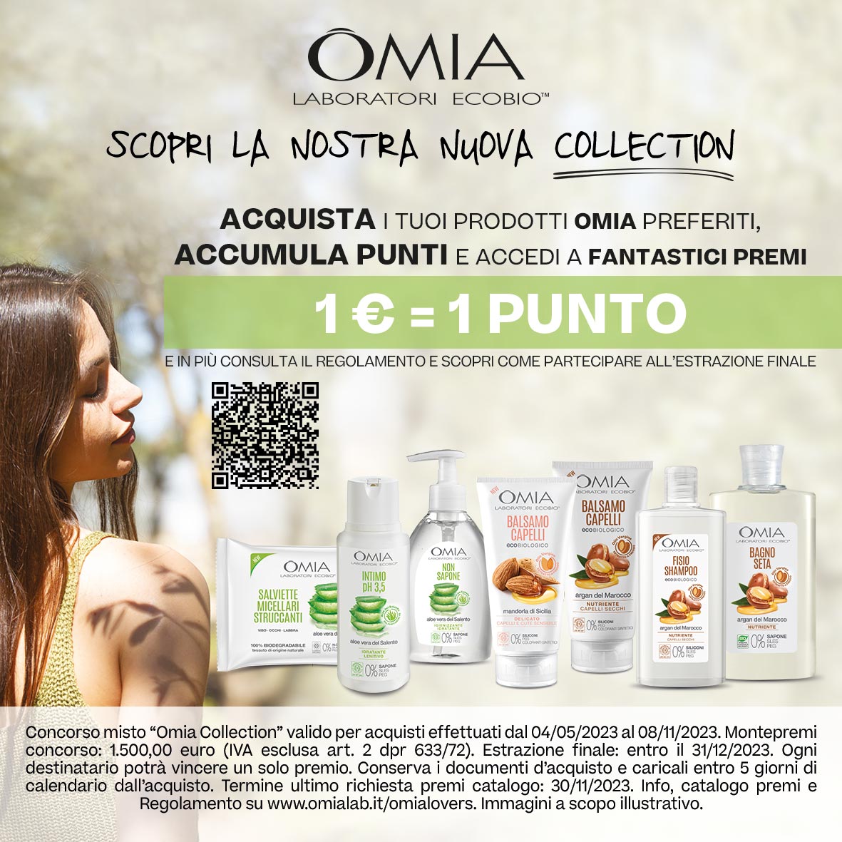Fantastici premi ti aspettano con Omia!
