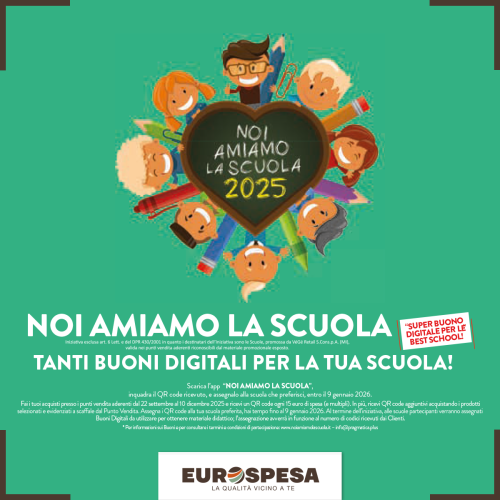 NOI AMIAMO LA SCUOLA 2025