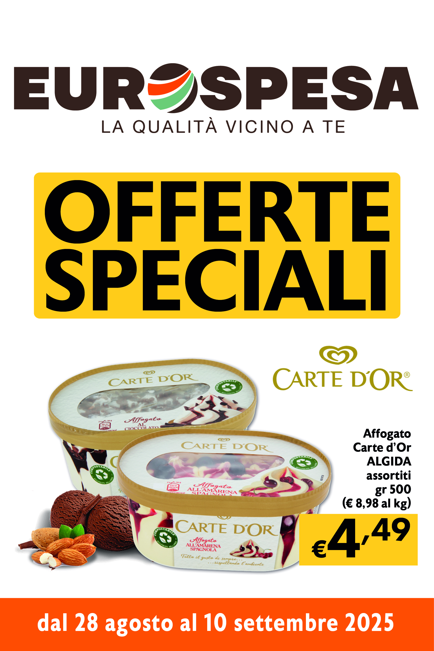Offerte dal 28 agosto al 10 settembre 2025 SOCIAL