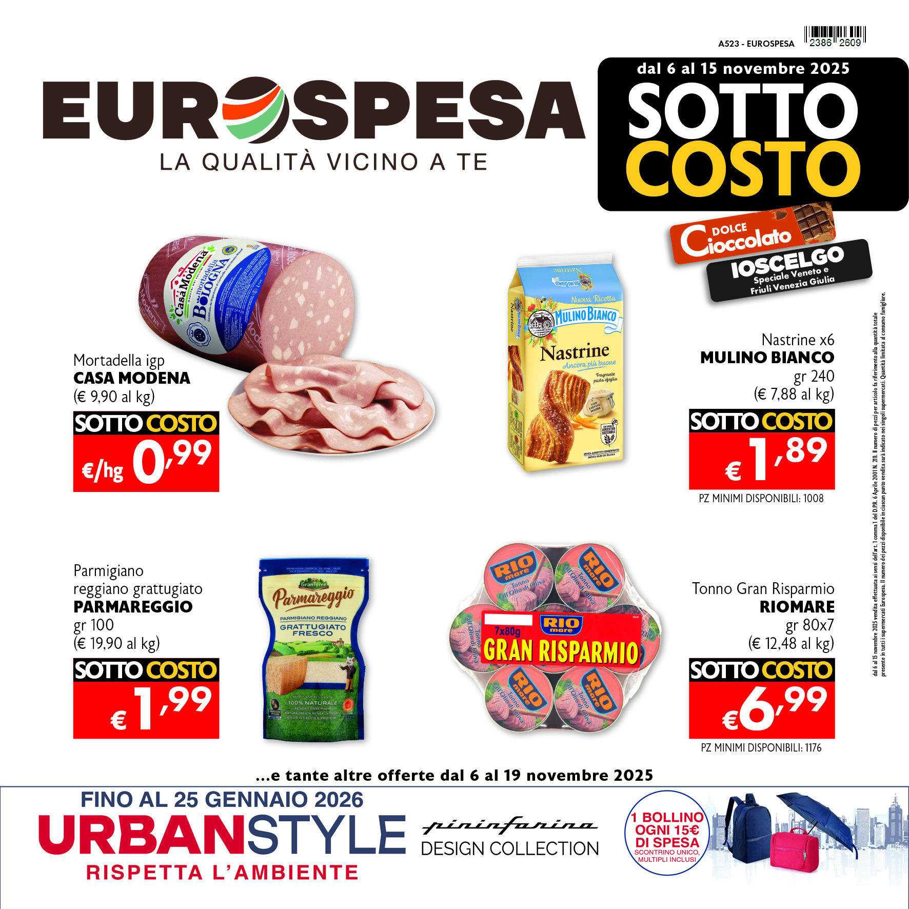 A523_Offerte dal 6 al 19 novembre 2025
