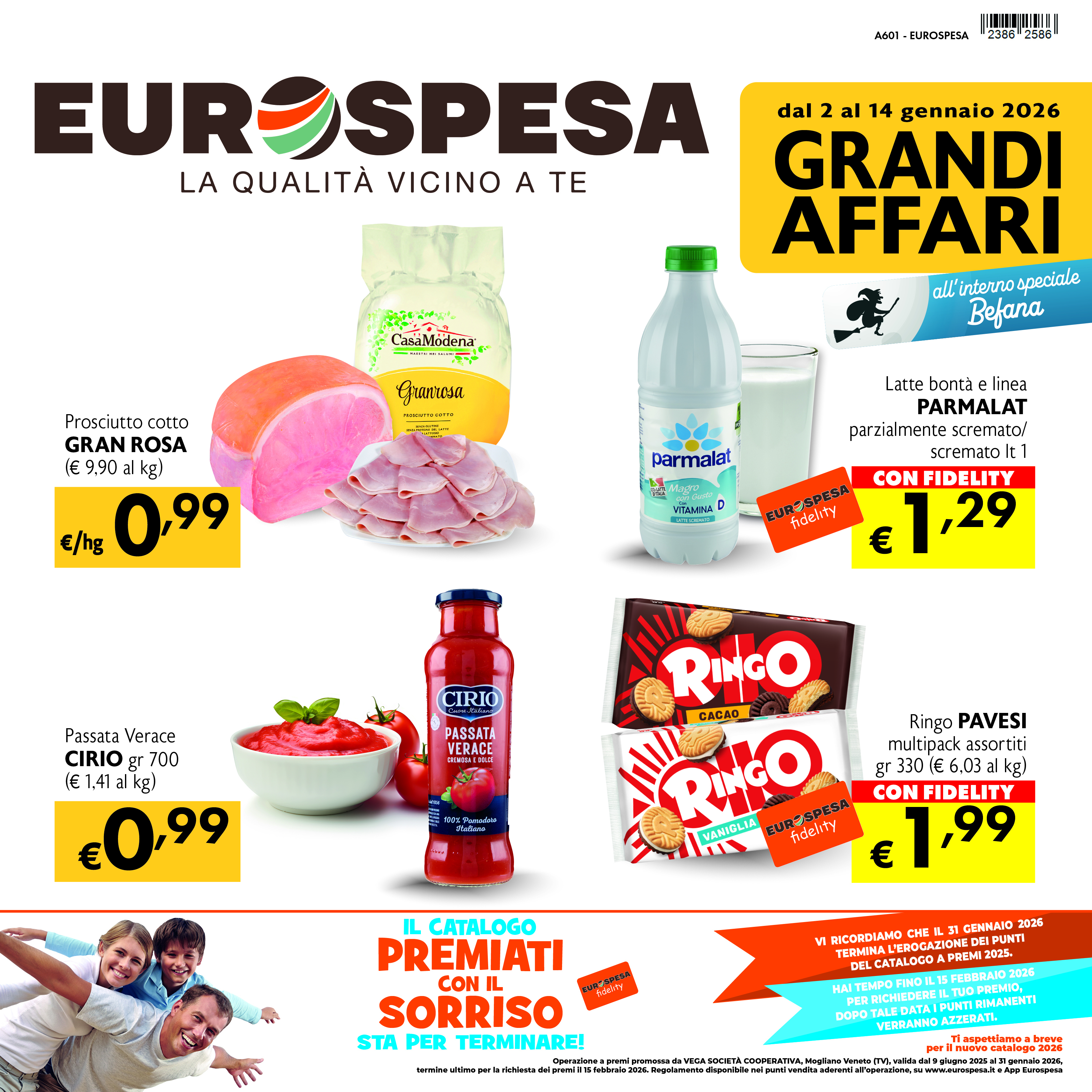 A601_Offerte dal 02 al 14 gennaio 2026