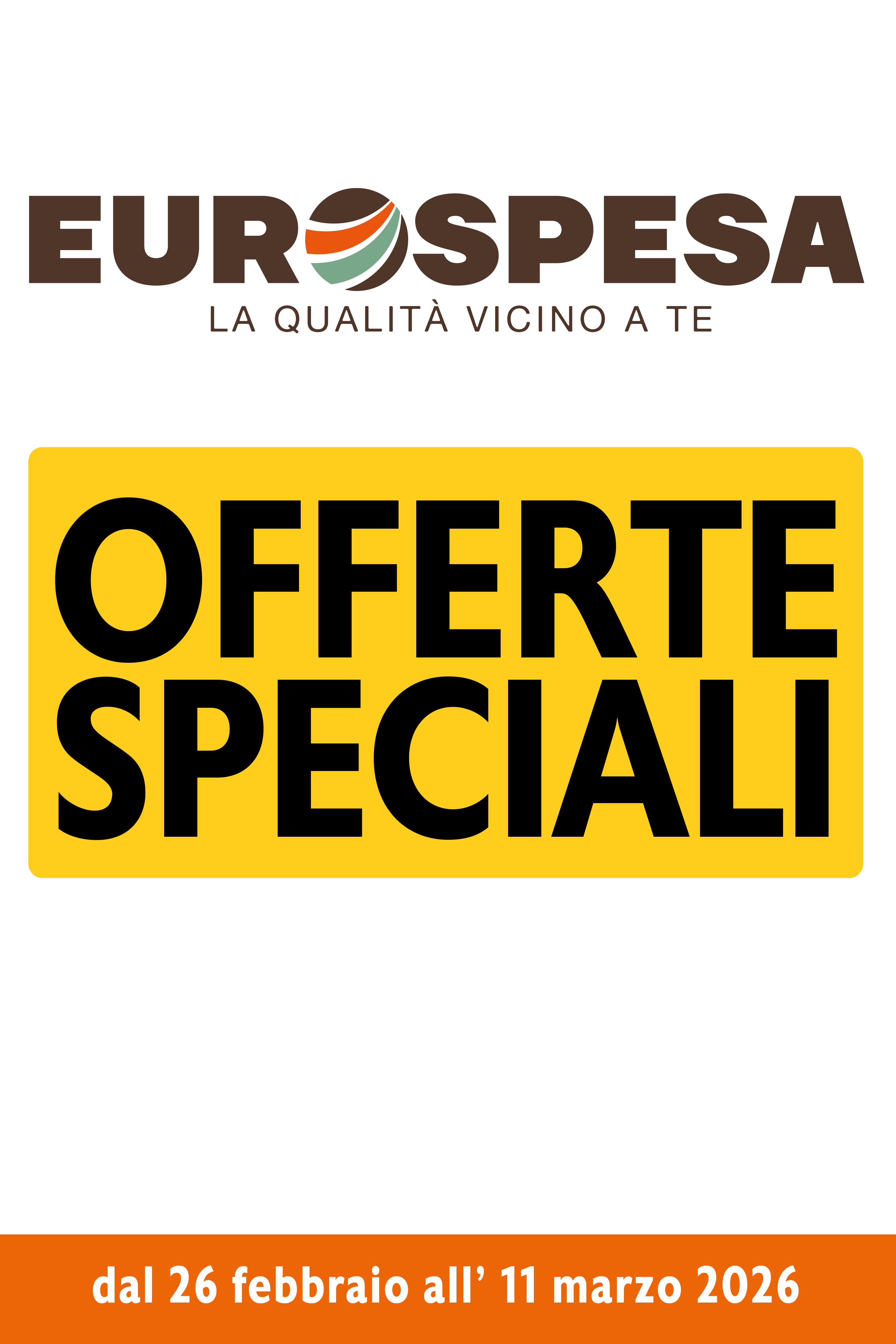 A605_Offerte dal 26 febbraio al 11 marzo 2026 SOCIAL