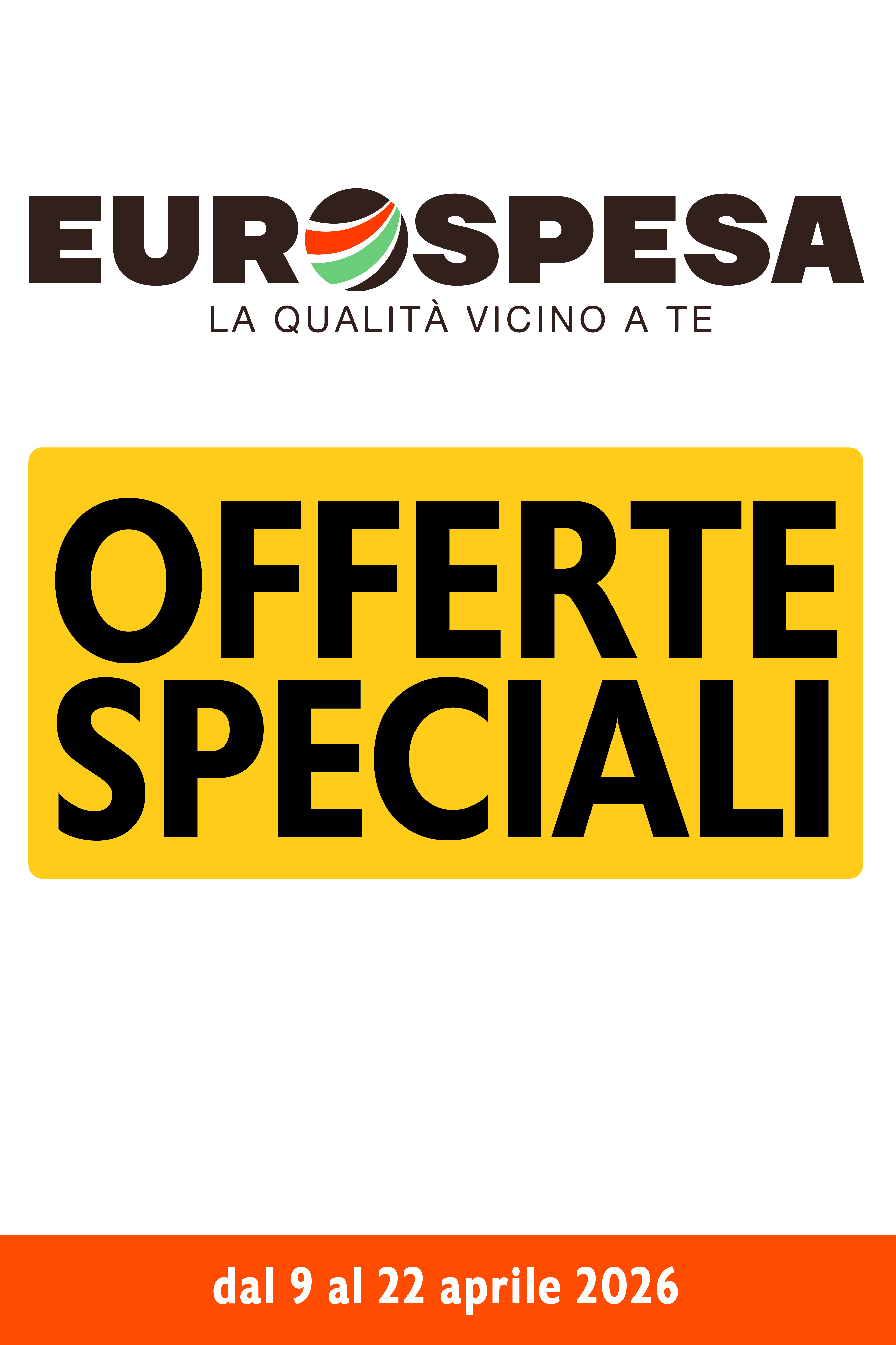 A608_Offerte dal 9 al 22aprile 2026 SOCIAL