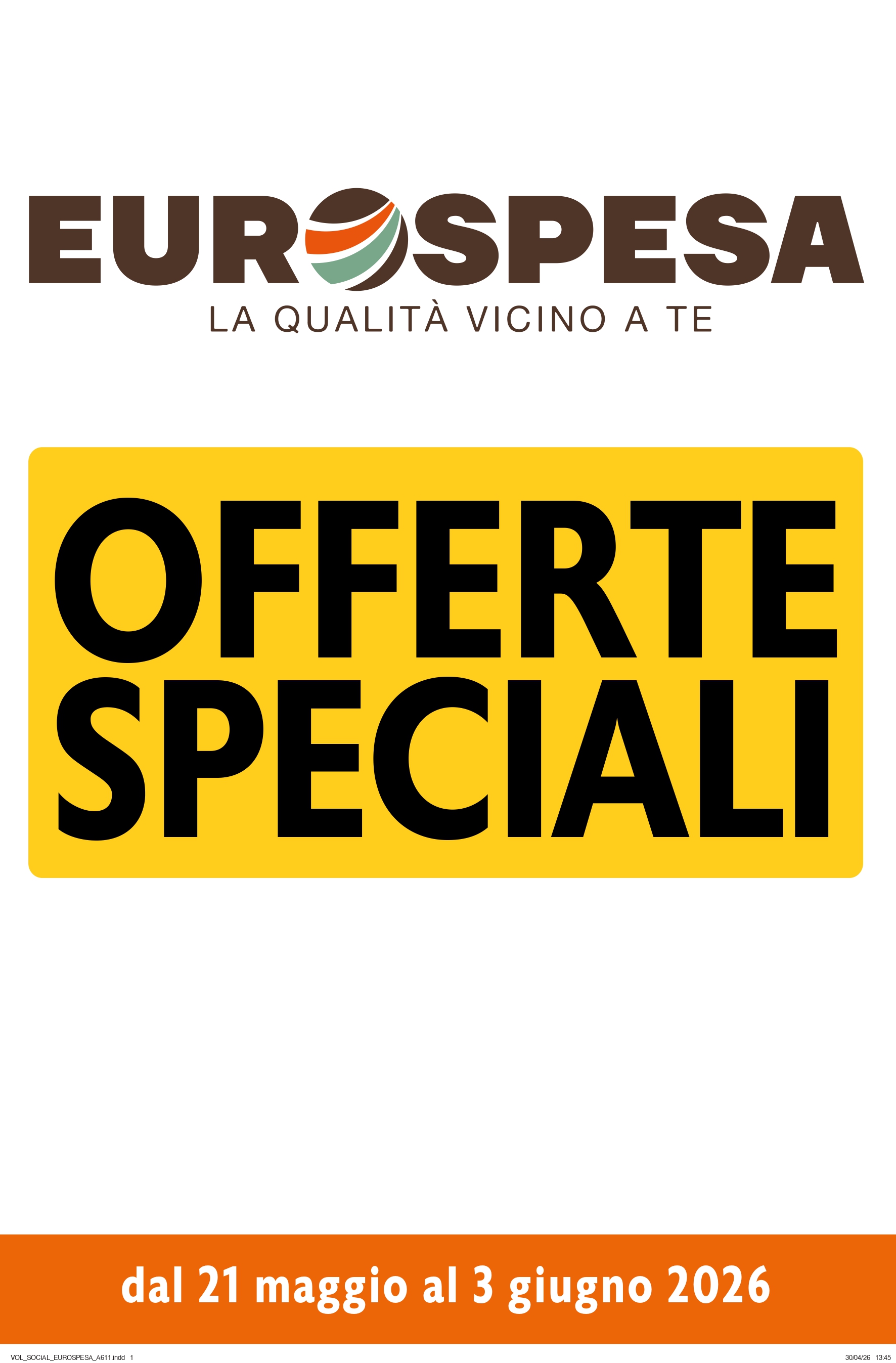 A611_Offerte dal 21 maggio al 3 giugno 2026 SOCIAL